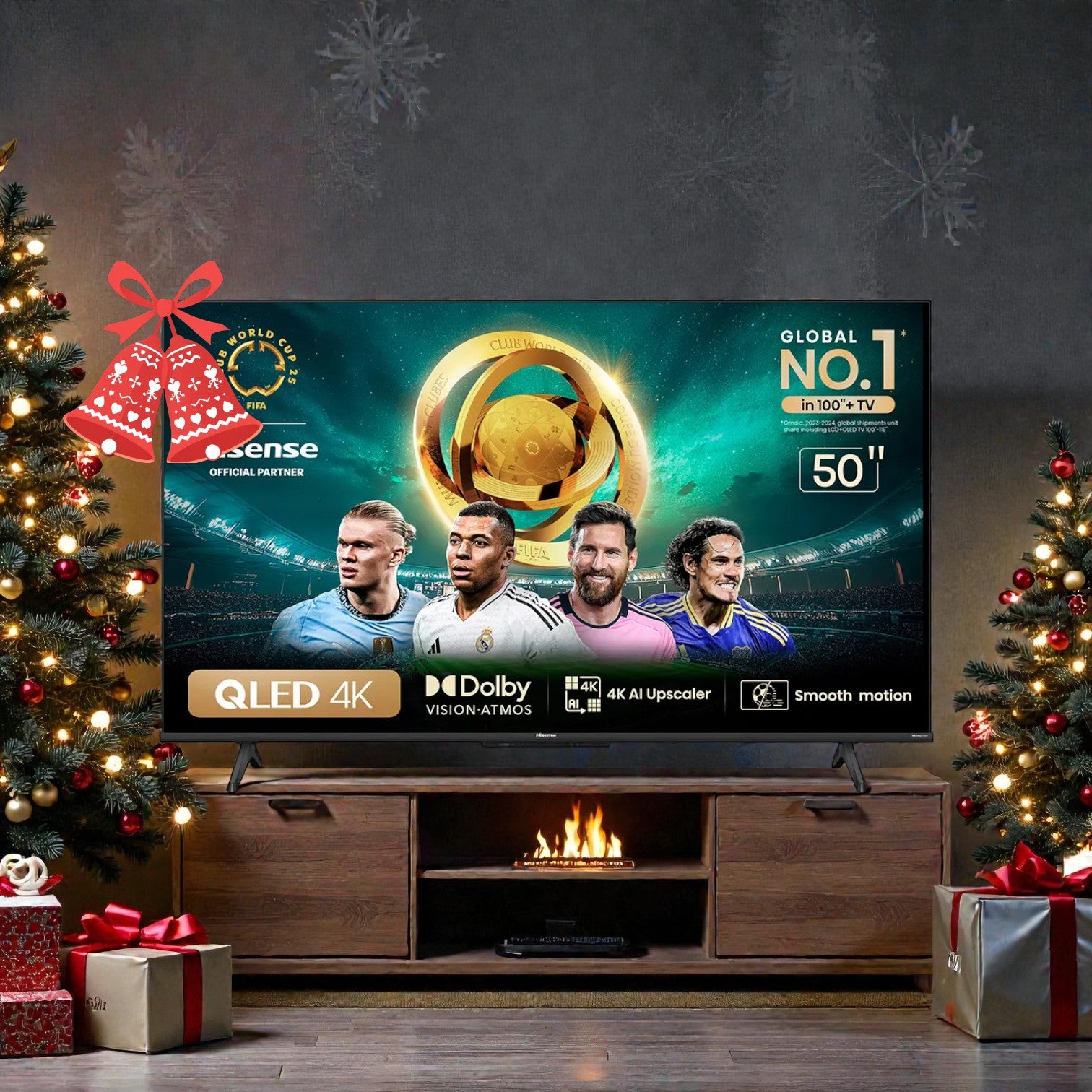 LED Hisense Q6 50" QLED google tv