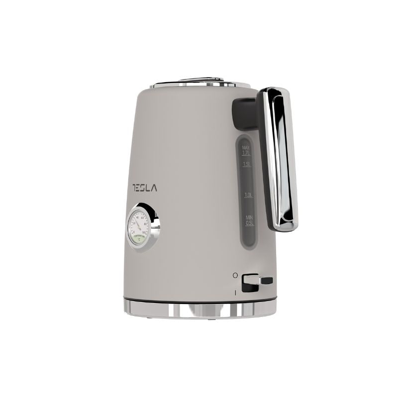 Tesla Kettle 2200W, 1.7L Cream Inox – KT600CX