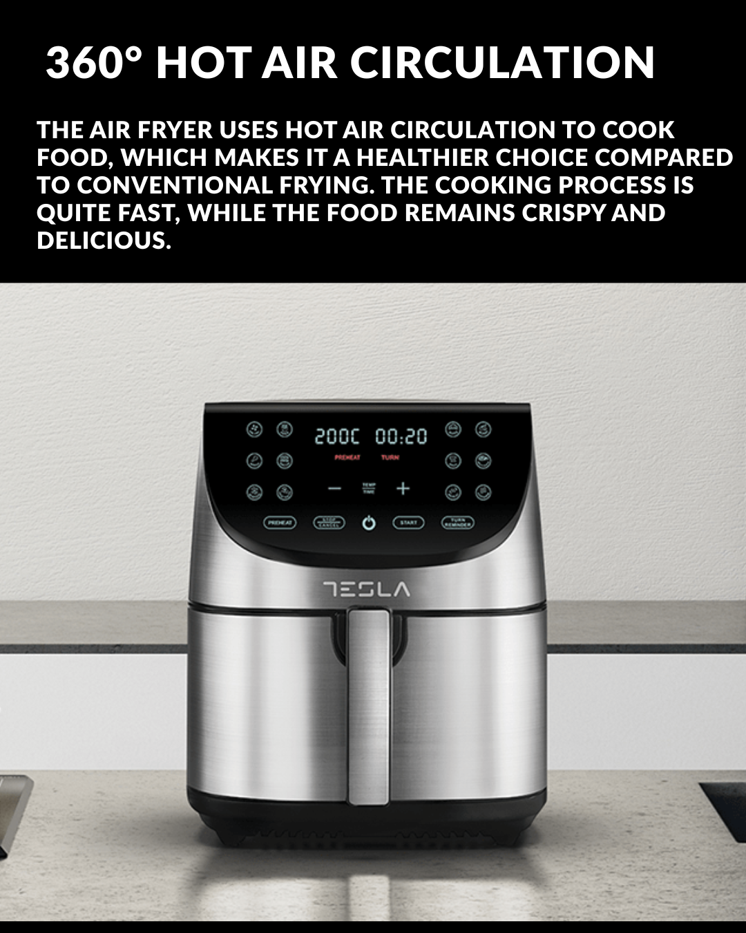 Tesla 7lt airfryer