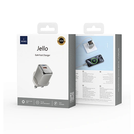 WiWU Jello 35W QC+PD GaN Charger