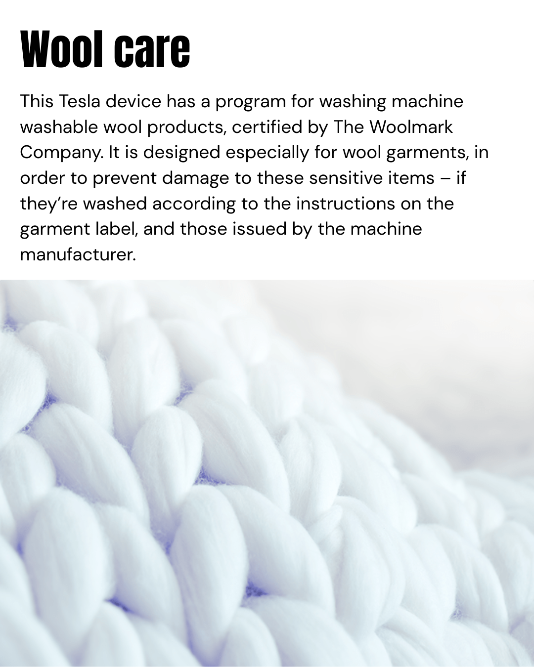 Tesla 10kg front washer white
