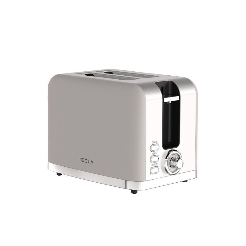 Tesla Toaster, 930W, 2 Slices, Cream Inox – TS200BX