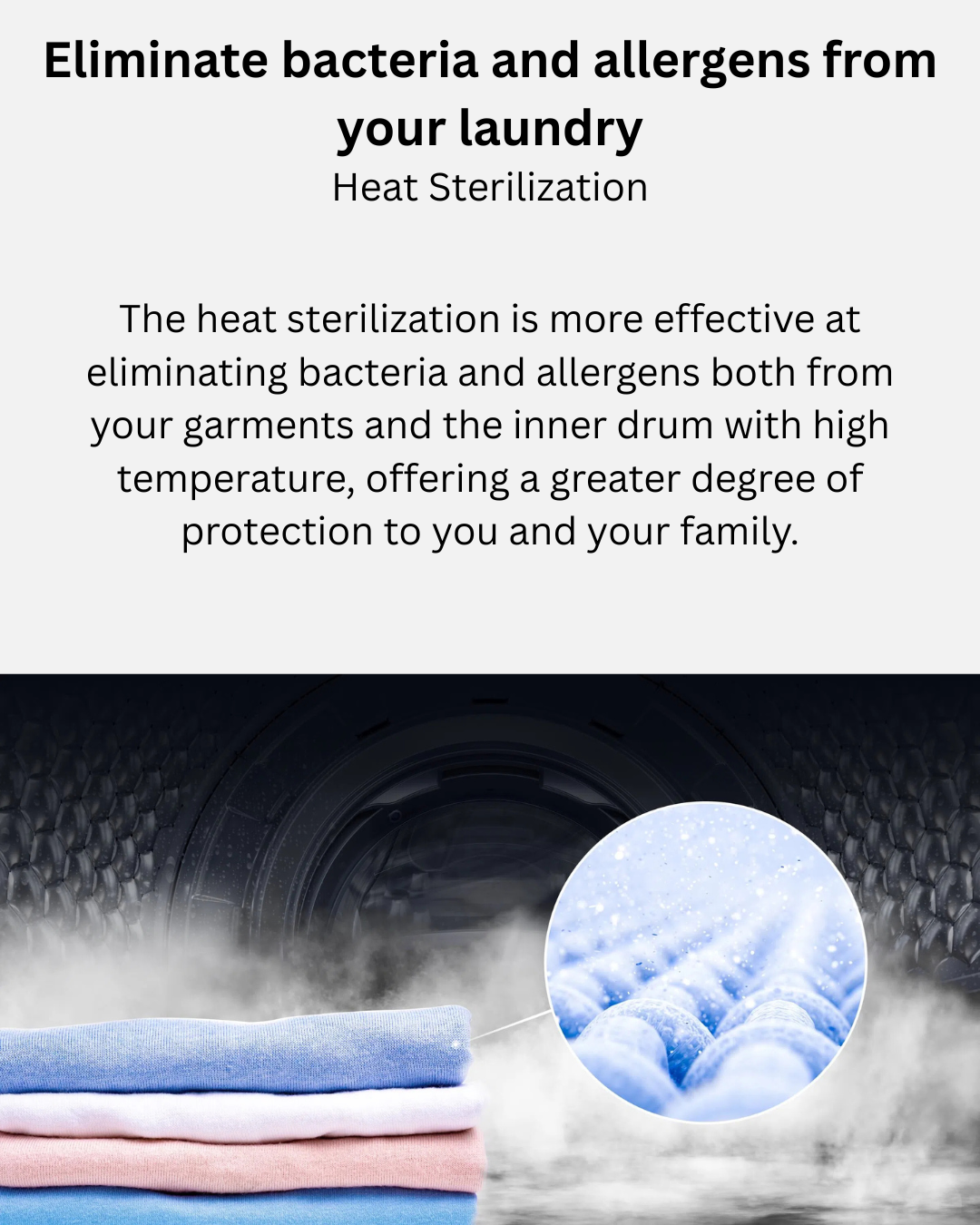 TCL 10kg front load washer titanium