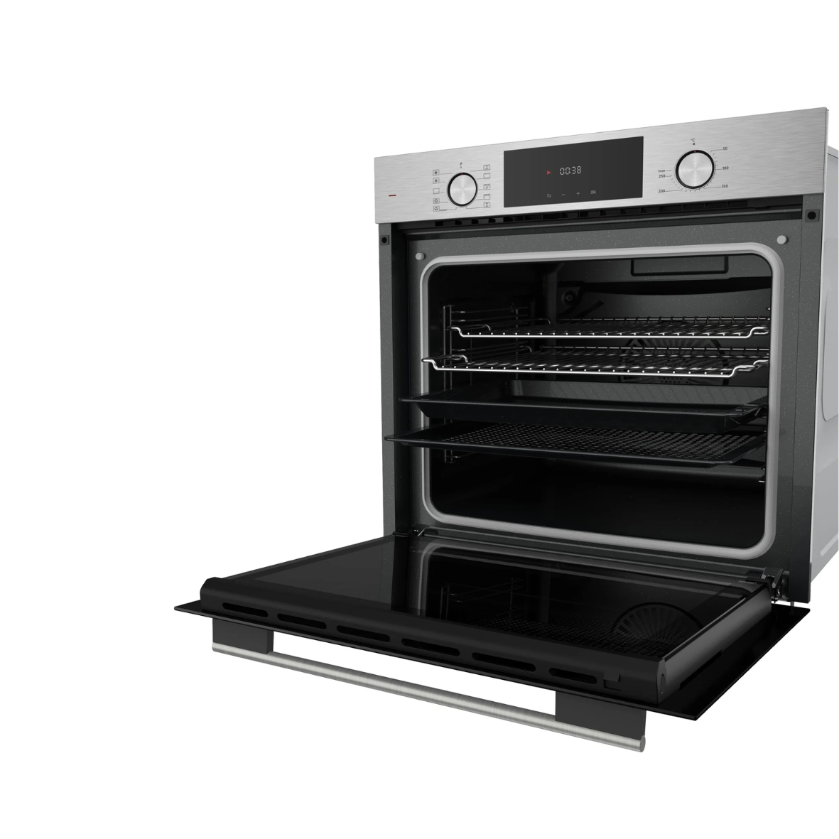 Eurogas incastre oven 60cm natural titanium