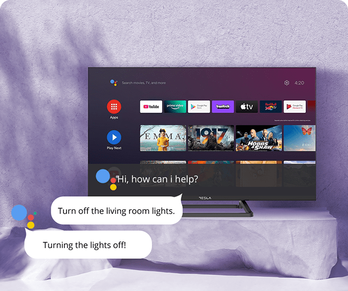 Tesla 24" smart tv 24E632BHS