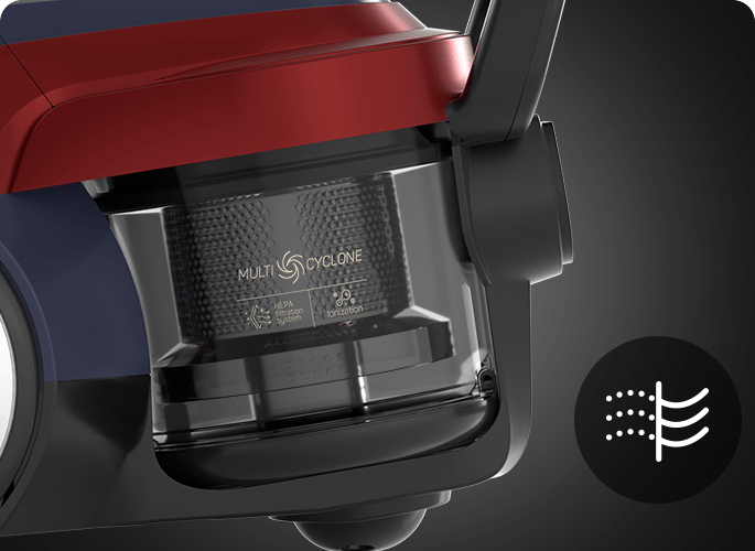 Tesla Bagless Vacuum Cleaner, 1800 W, 80 dB – BGL500NE