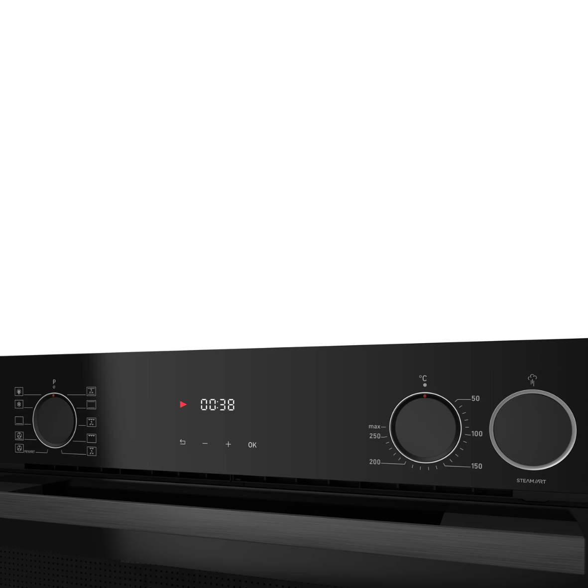 Eurogas incastre oven 60cm with built in airfryer black