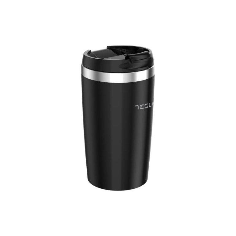 Tesla Filter coffee machine 900W, 1.25L, Black Inox + Black Travel jar Jar – CMF200BX