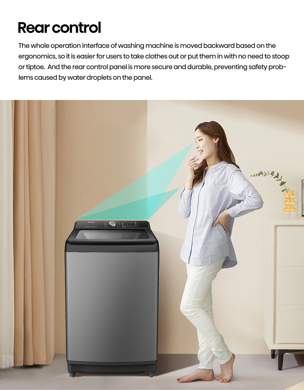 Hisense 21kg top load washer WT5T2025DB