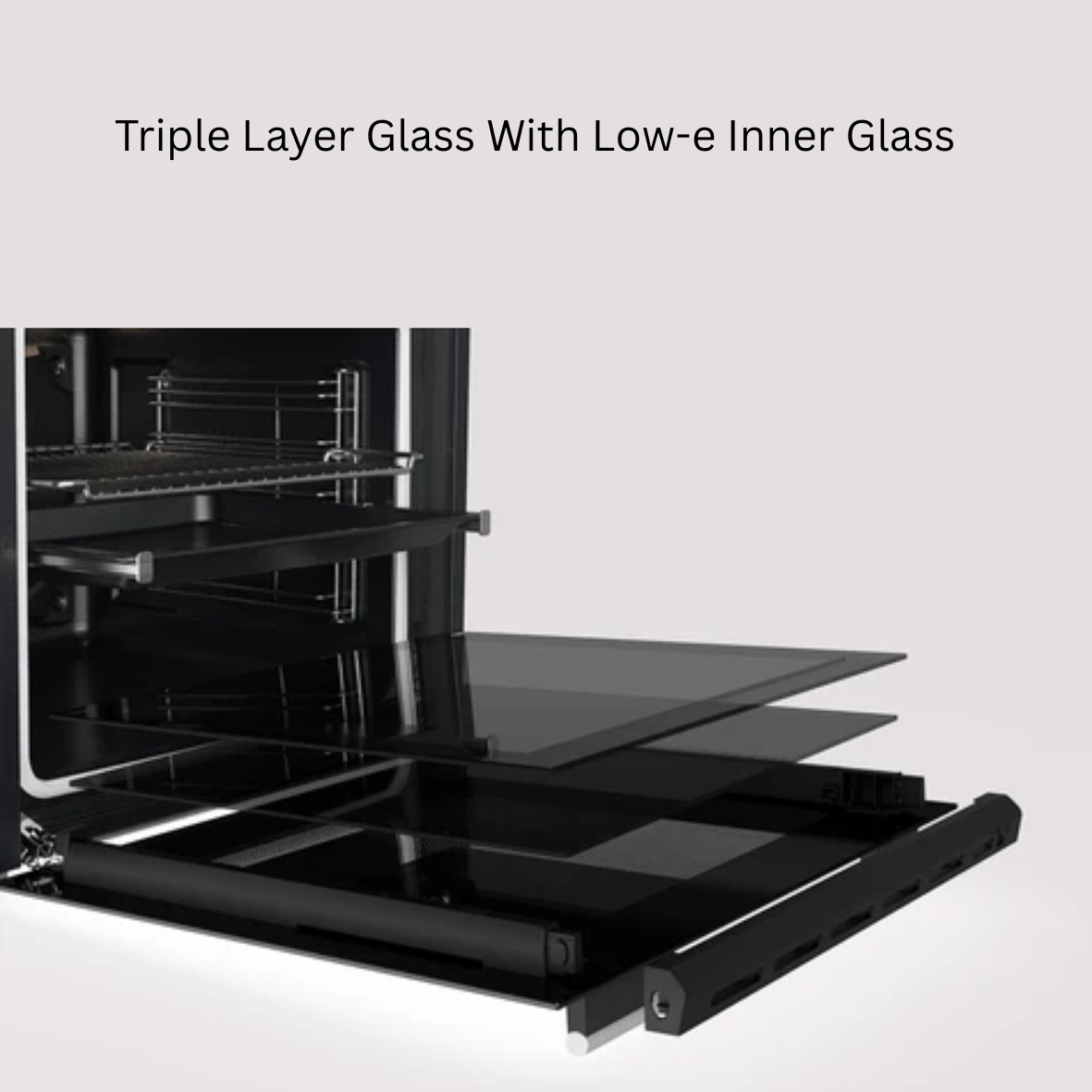 Eurogas incastre oven 60cm natural titanium