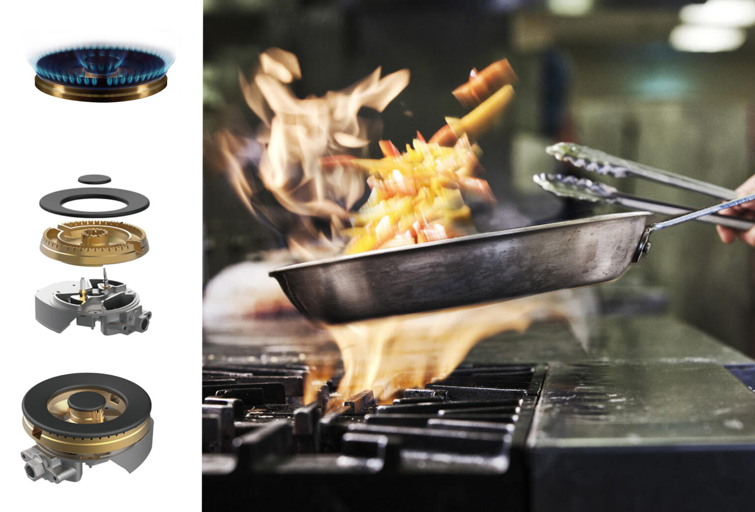 Campomatic 90cm wide profi cooker