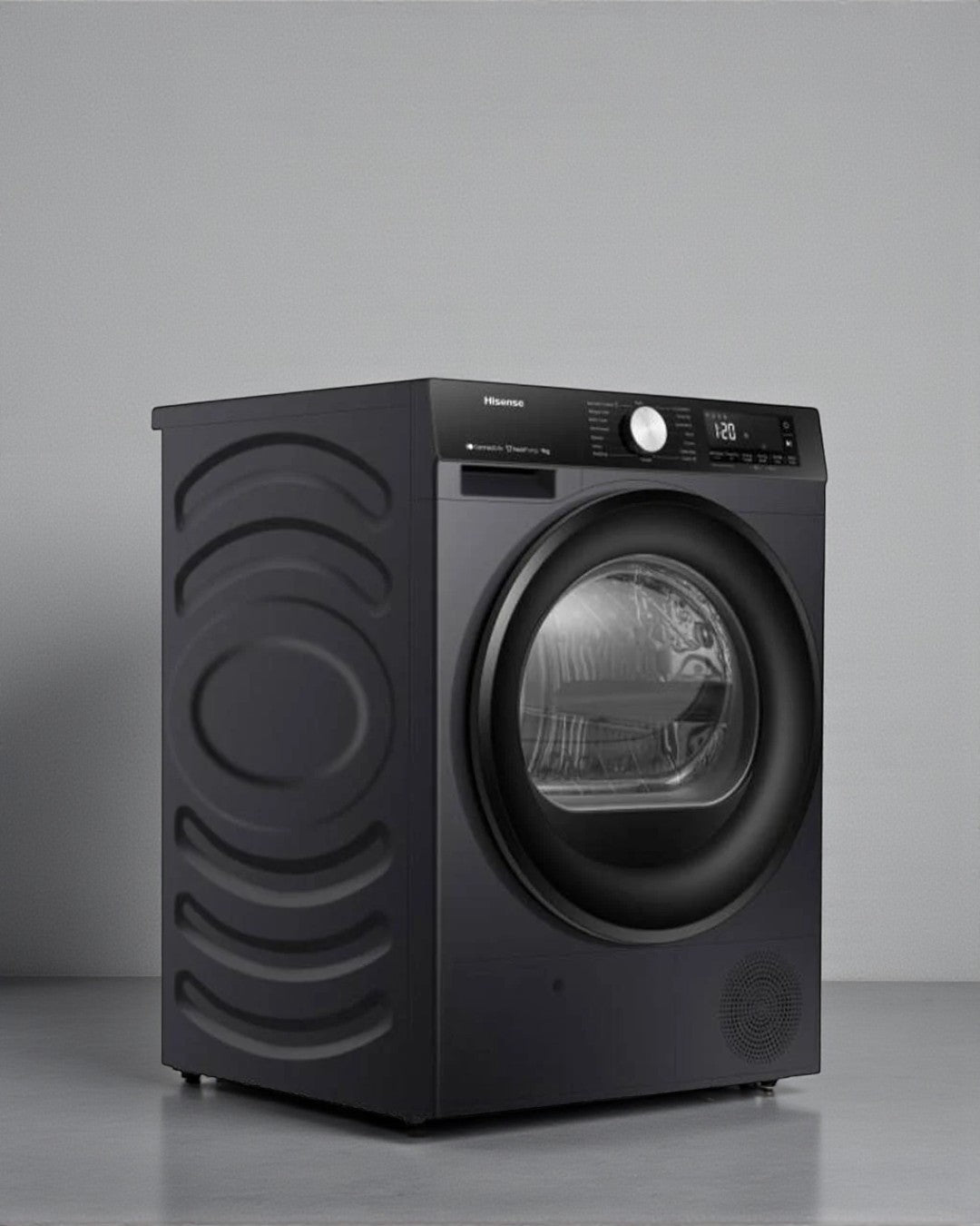 Hisense 9KG heat pump Dryer DH3S902BT gray