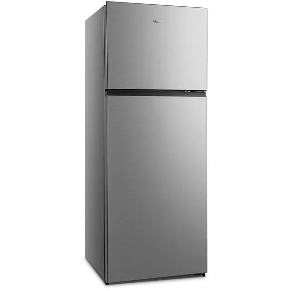 HISENSE 21ft Refrigerator 2 Doors Top Mount Silver
