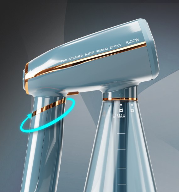 Tesla Iron 1600W, Vertical Steamer, Ceramic Soleplate – IR202VB