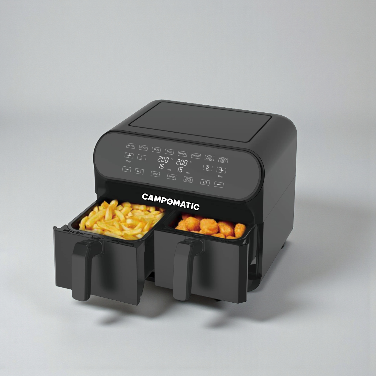 Campomatic dual airfryer 9L AFD90XL