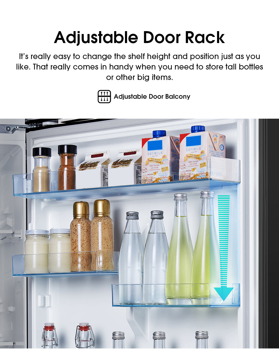 Hisense refrigerator 2 Door Inverter 500L RT549N4ABU2