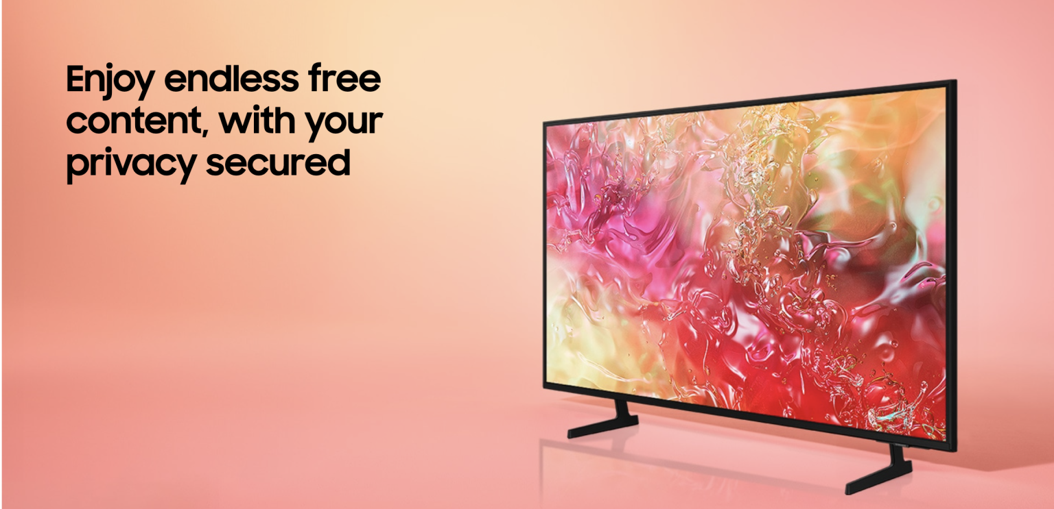 SAMSUNG 50'' CRYSTAL UHD DU7000 4K TIZEN OS SMART TV