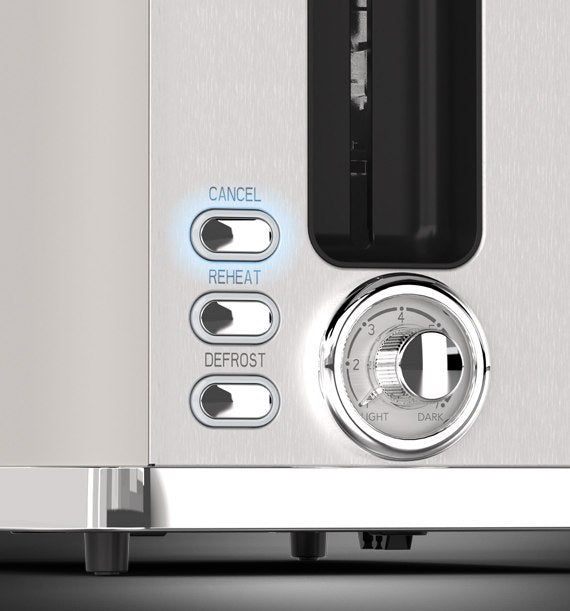 Tesla Toaster, 930W, 2 Slices, Cream Inox – TS200BX