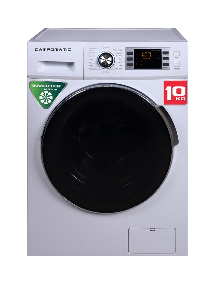 Campomatic 10kg front washer white