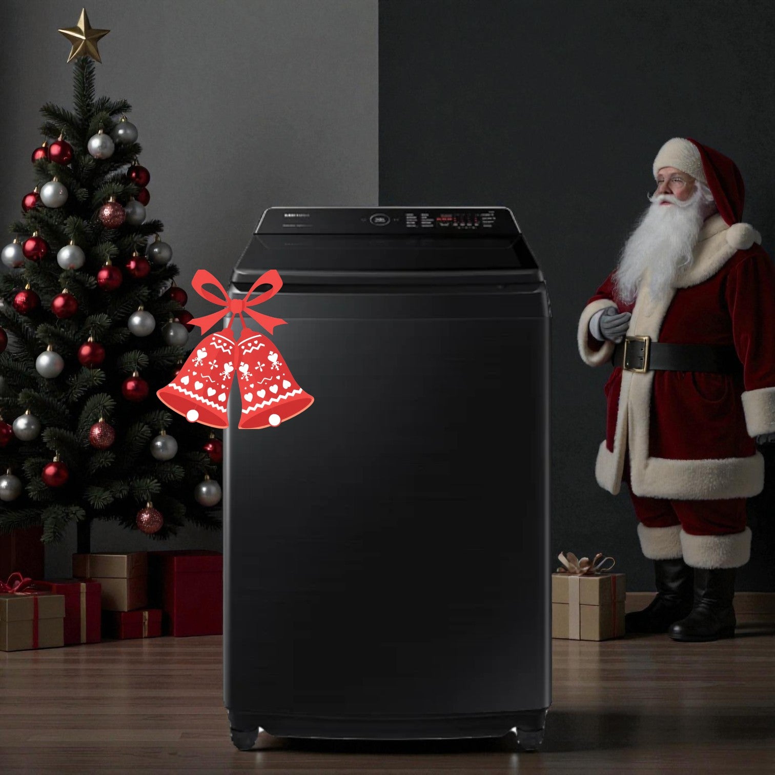 Samsung 19kg top load washer BLK