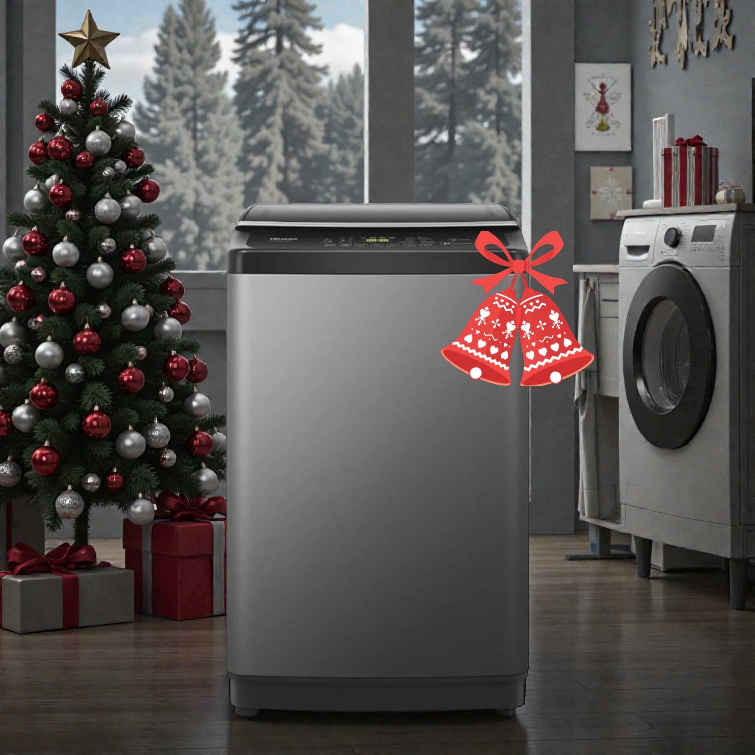 HISENSE 11KG Top Load washer 10 Programs Titanium WT3K1123UT