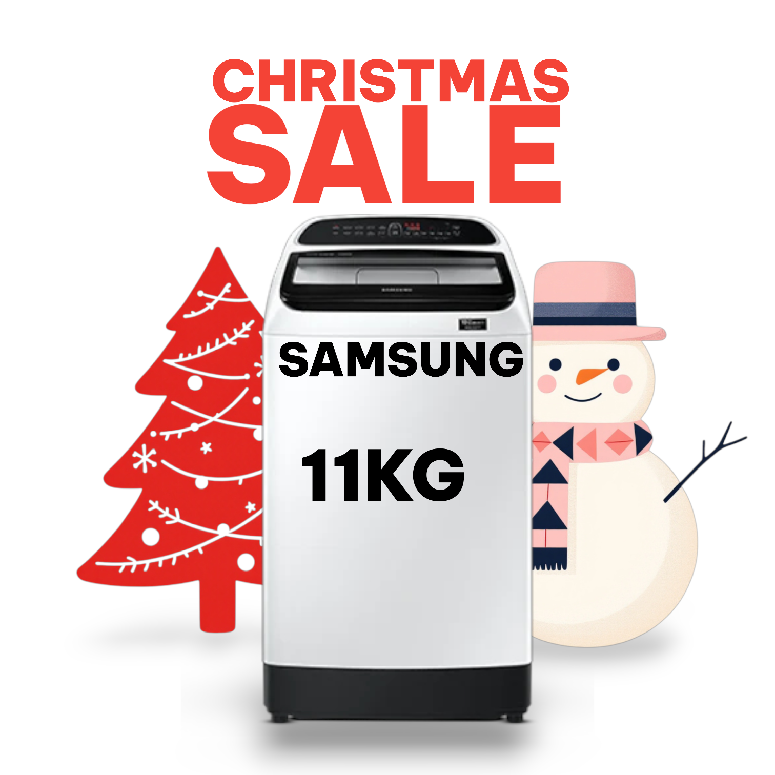 Samsung top load washer 11kg