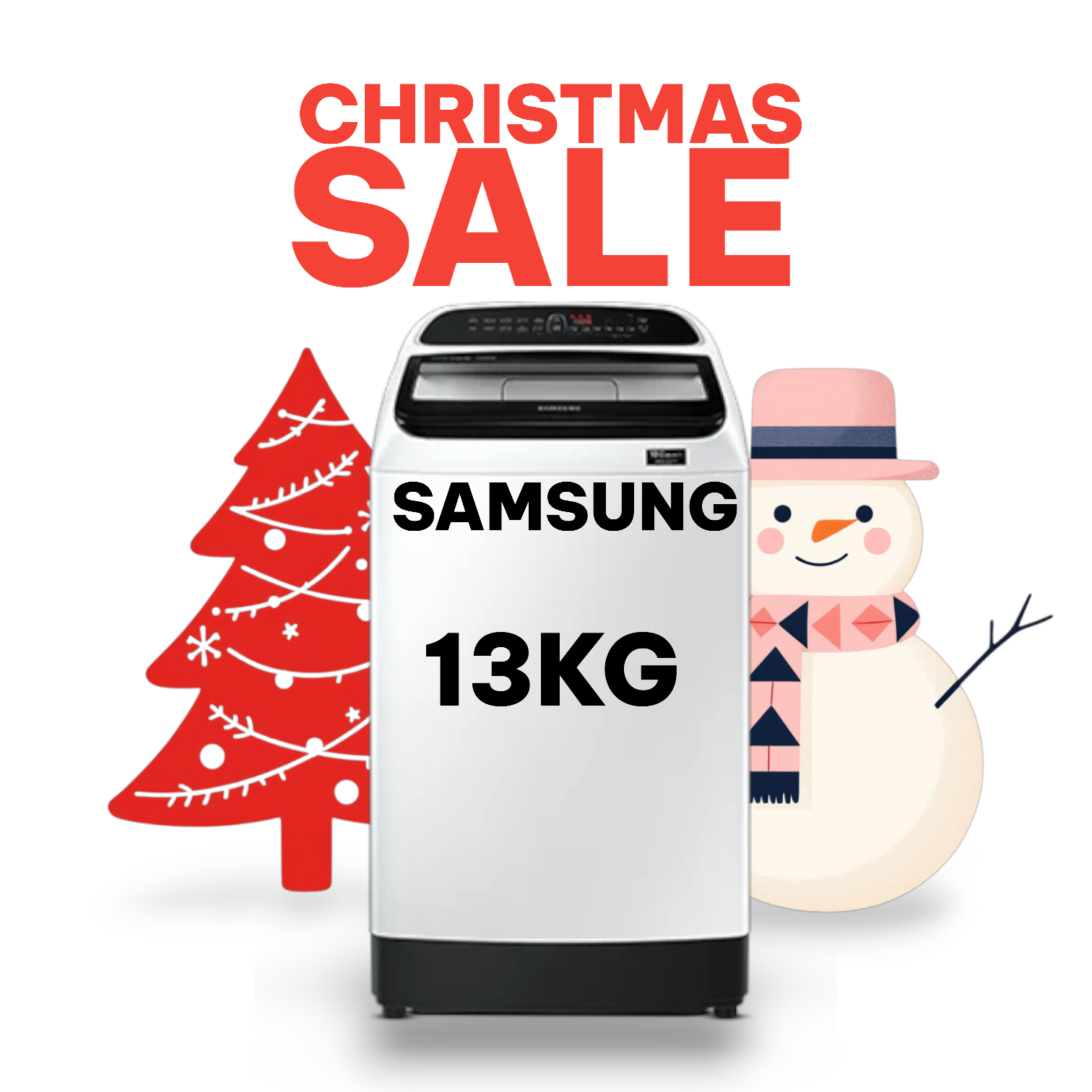 Samsung top load 13kg washer