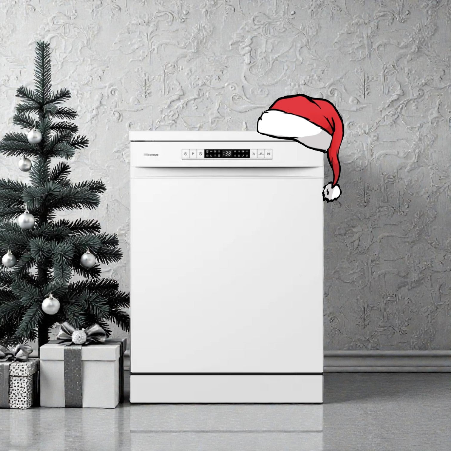 Hisense Dishwasher 13 Settings White, HSN-HS622E90W