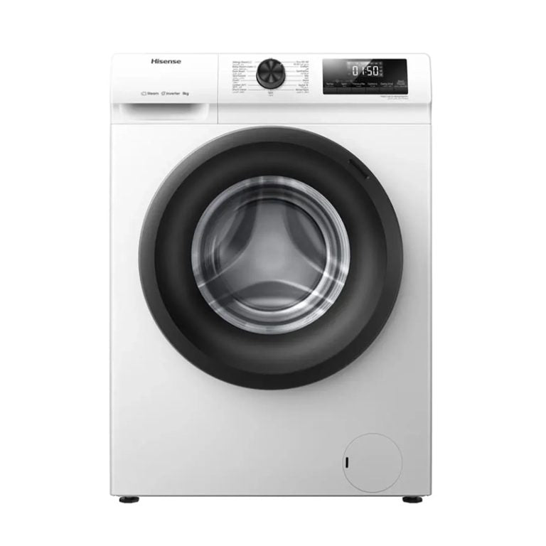 Hisense Front Load Washer 8 kg WFQP8012WS white