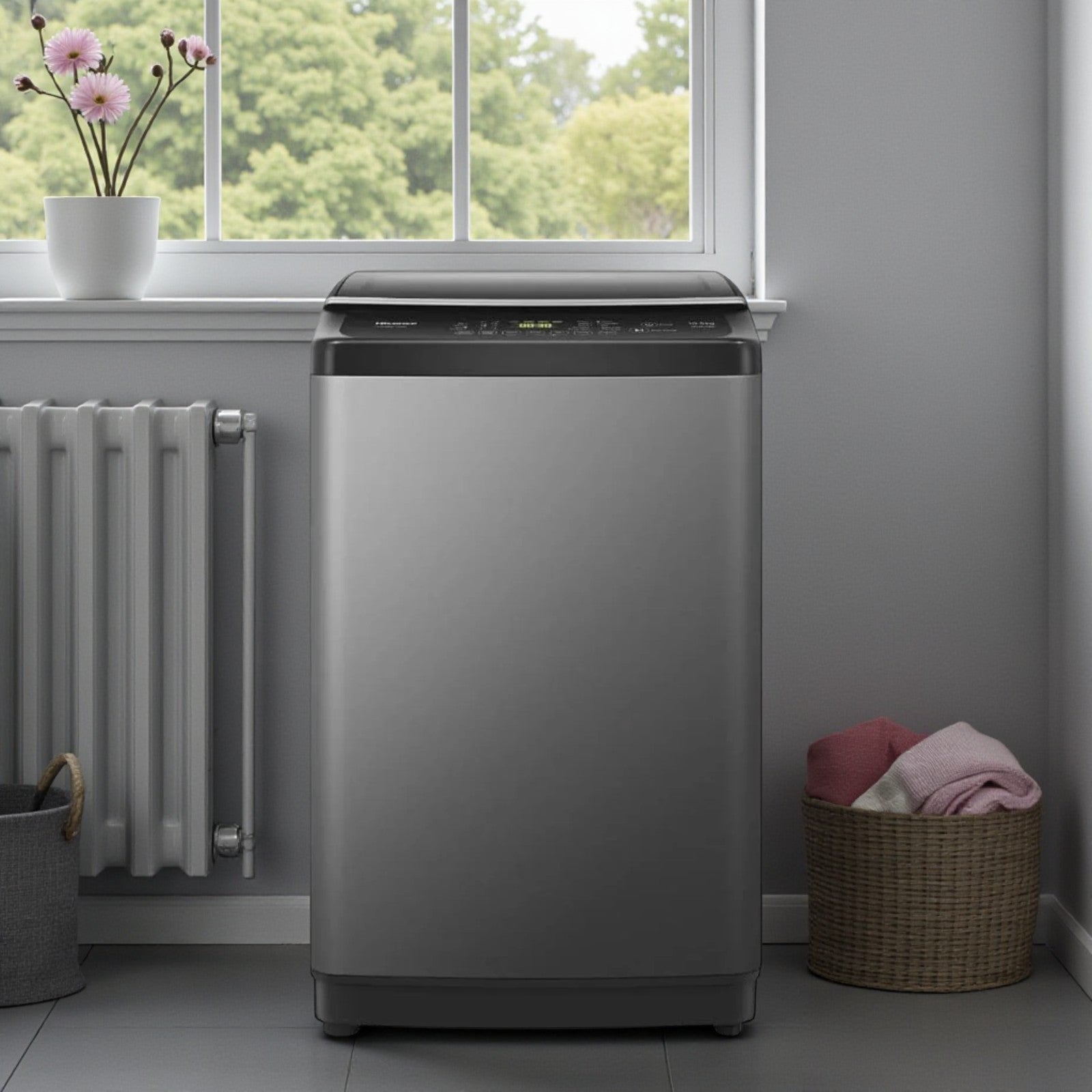 HISENSE 11KG Top Load washer 10 Programs Titanium WT3K1123UT