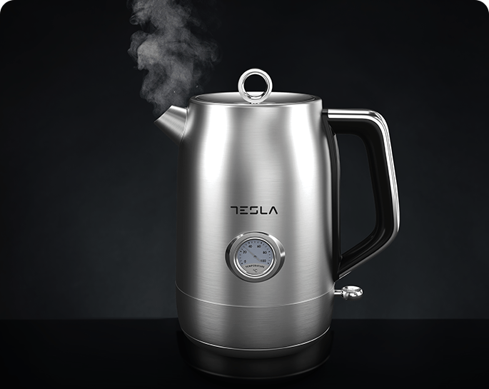 Tesla Kettle stainless 1.7L – KT500X