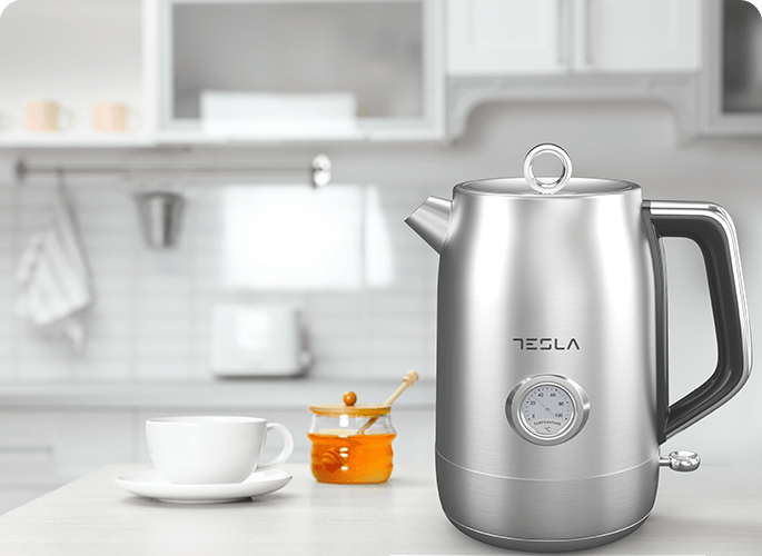 Tesla Kettle stainless 1.7L – KT500X