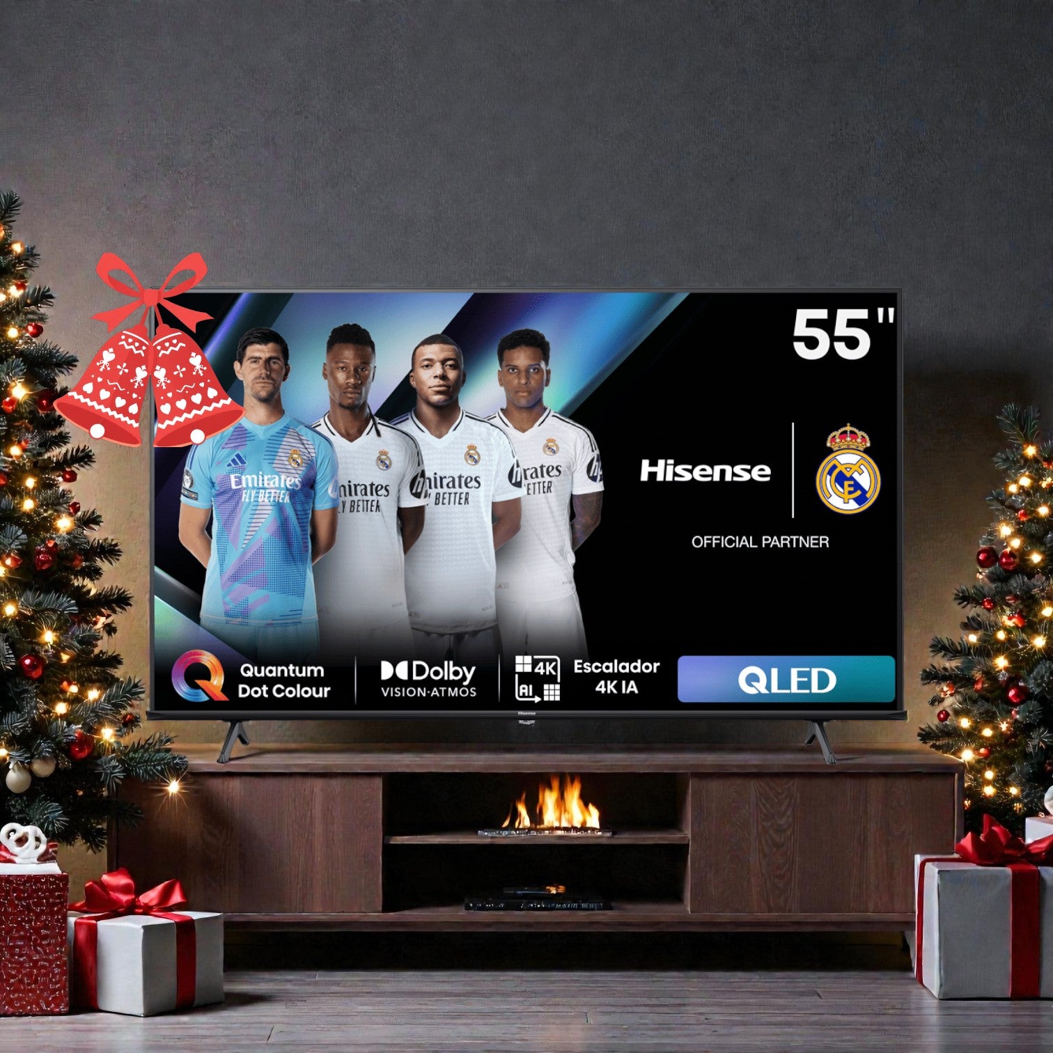 LED Hisense Q6 55" QLED google tv