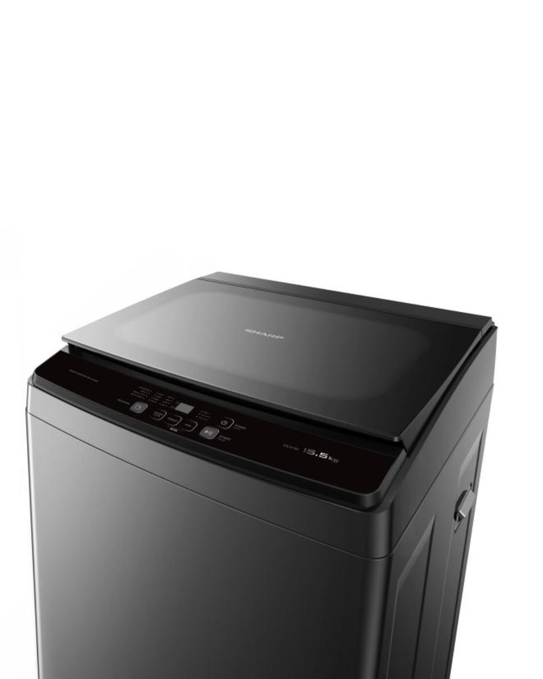 Sharp top load washer 15kg dark gray