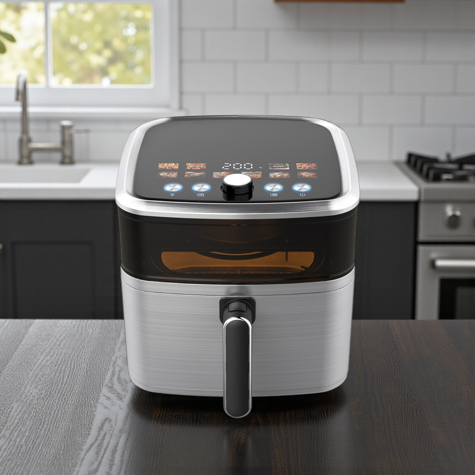 Airfryer Campomatic 9L s/s heavy duty