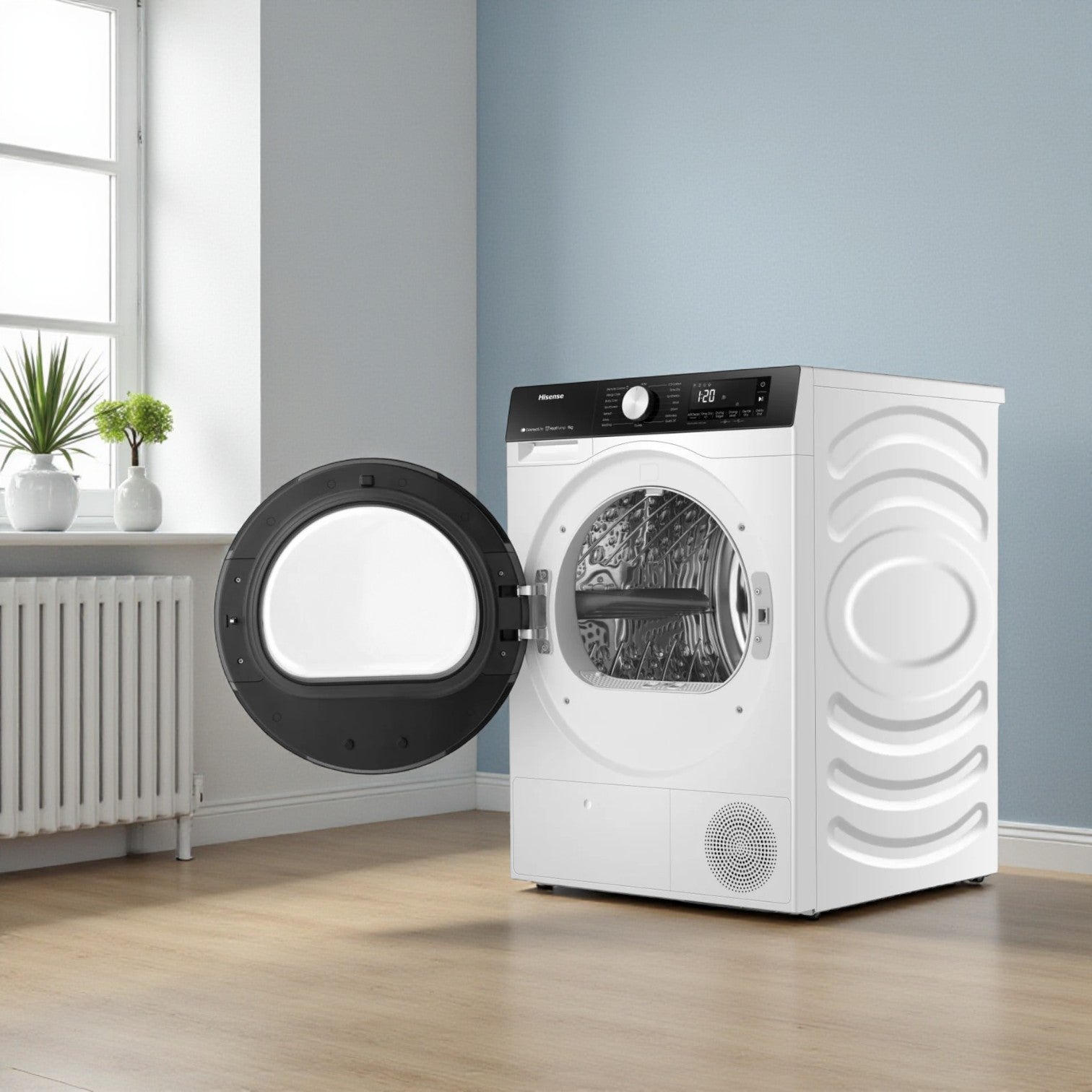 Hisense Dryer Condenser 9KG DH3S902BW Heat Pump – White