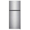 HISENSE 21ft Refrigerator 2 Doors Top Mount Silver