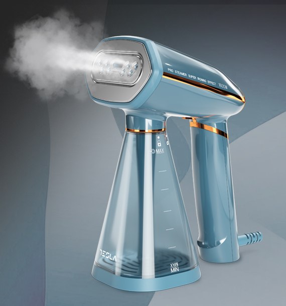 Tesla Iron 1600W, Vertical Steamer, Ceramic Soleplate – IR202VB