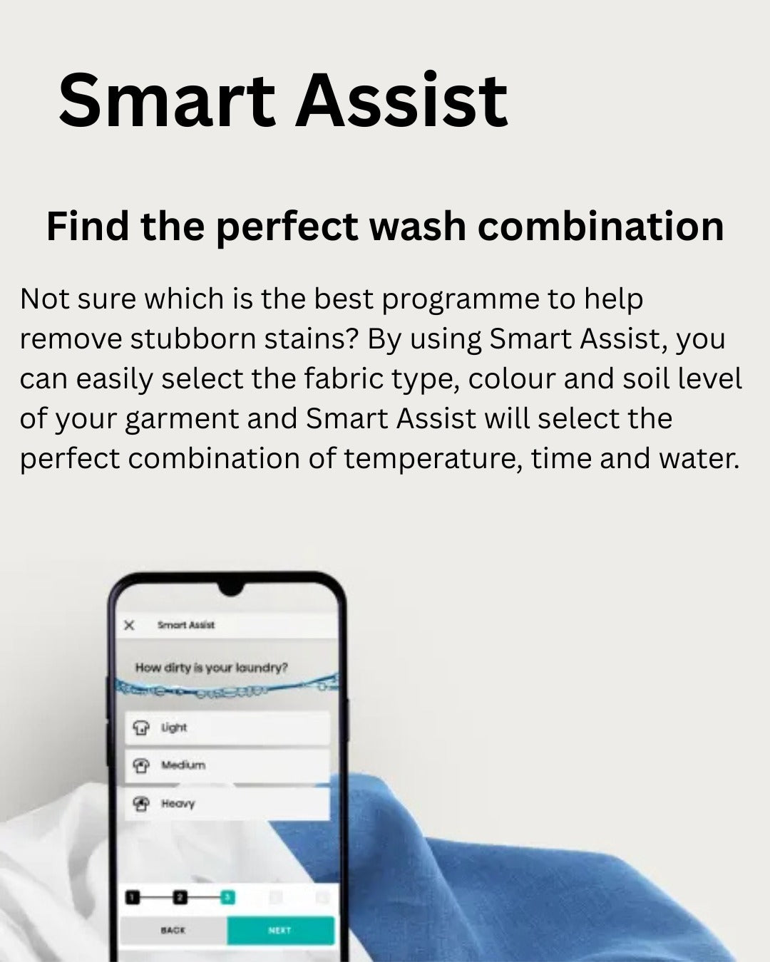 HIsense 10.5kg smart front washer silver