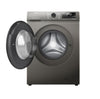 Hisense 7kg inverter front washer silver wfqp7012t-p