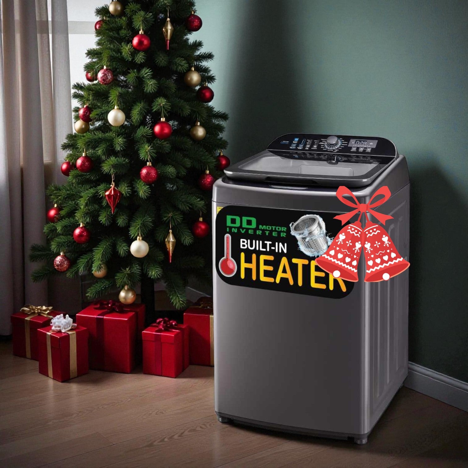 W.M Top Load Campomatic 23kg with heater