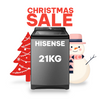 Hisense 21kg top load washer WT5T2025DB