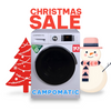 Campomatic 10kg front washer white