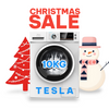 Tesla 10kg front washer white