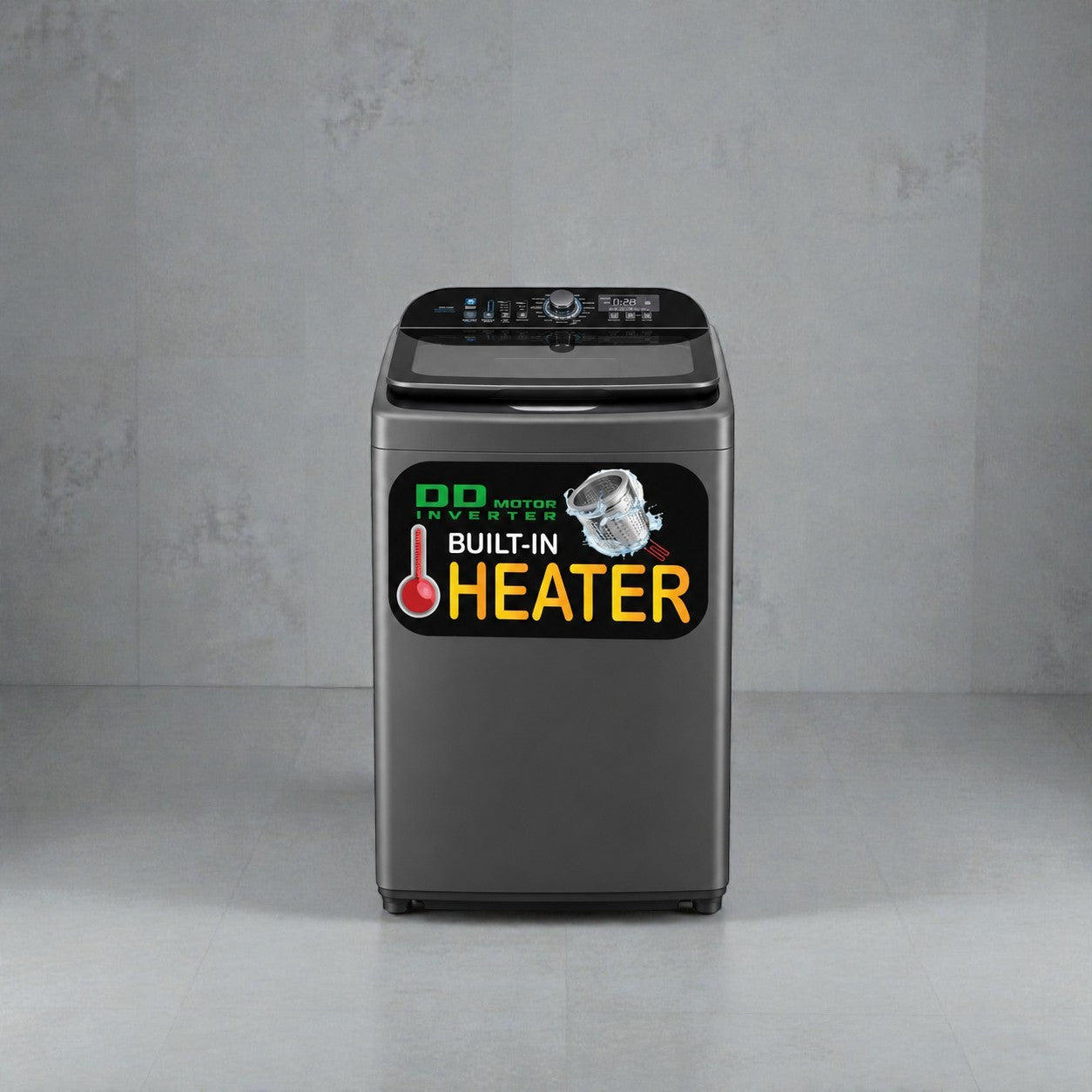 W.M Top Load Campomatic 23kg with heater