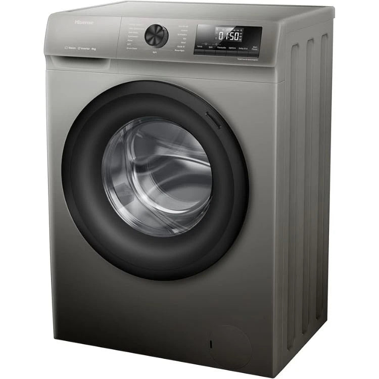 HIsense 8kg front washer silver